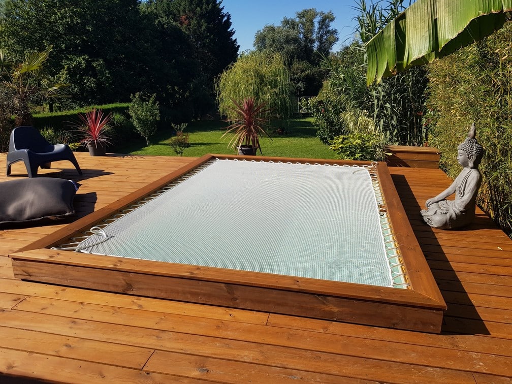 Rete su misura per esterni - Lettino per terrazza della piscina - Reti per bambini