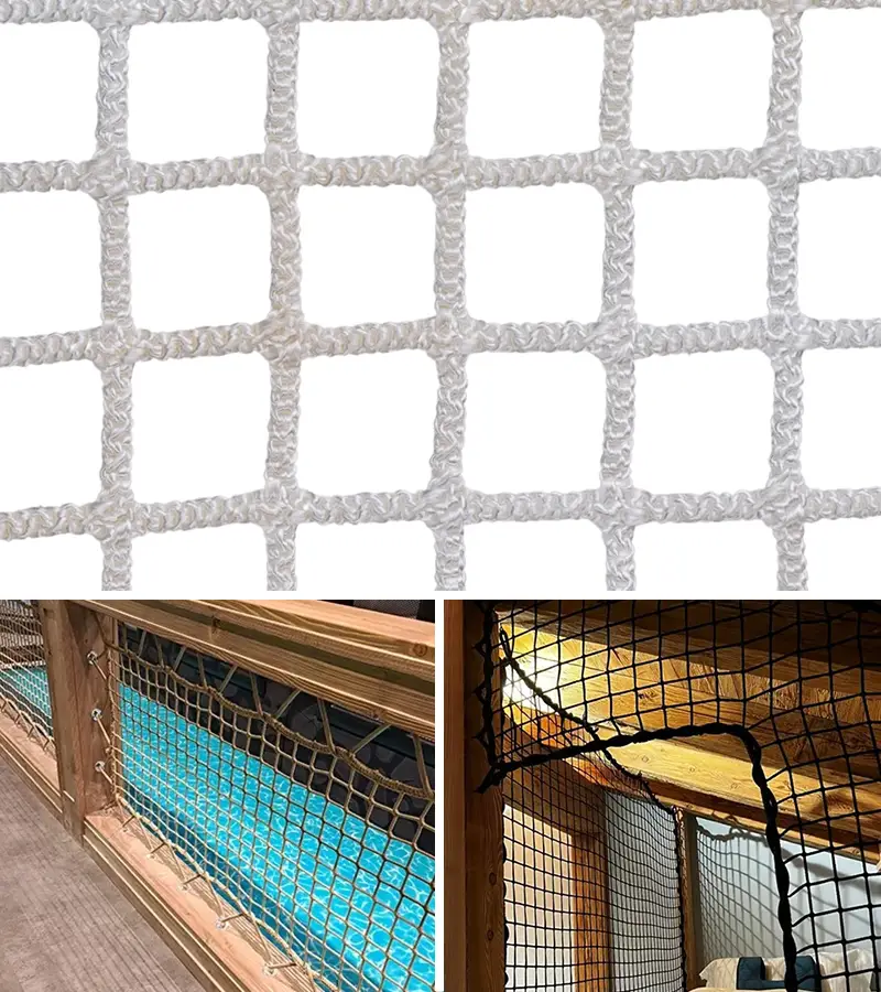 Maille 48×48 mm Polyamide — filet garde-corps Feelnets