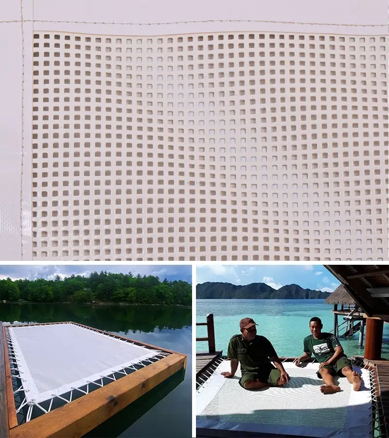 PVC Mesh Serge Ferrari — filet mezzanine premium Feelnets